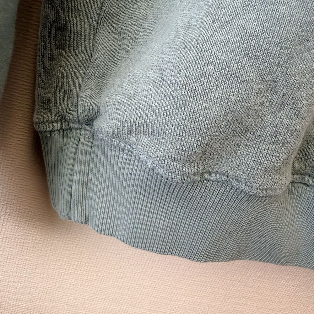 Jungmaven American Made Hemp Organic Cotton Sweatshirt Sage Green S USA Unisex - Picture 4 of 10